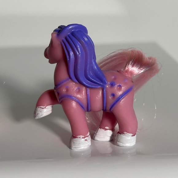 Vintage 1980's Tara Toy Carousel Cuties Set of 8 Plus 1 1990's Chap Mei Pony - Picture 15 of 16